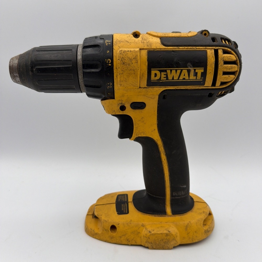 DEWALT DC720 18V Cordless Drill/Driver Keyless Chuck Tool Only Yellow/Black